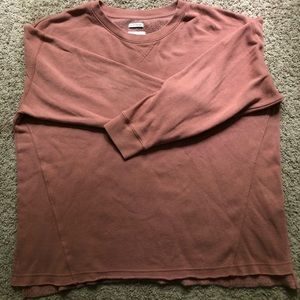Pastel red American Eagle crewneck